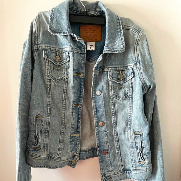 Abercrombie & Fitch Jackets & Blazers - Blue Jeans Jacket